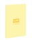 Teneues - A5 Notebook: Pastel Yellow, 140 Lined Pages, Raw Sewn Spine, Lays Flat