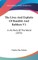 The Lives And Exploits Of Banditti And Robbers V1