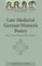 Late-Medieval German Women's Poetry