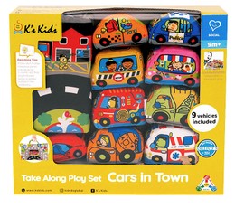 K’s KIDS baby playmat Cars in Town