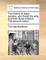 The History of Isaac Jenkins, and Sarah His Wife, and Their Three Children. the Second Edition.