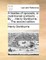 A Treatise of Spousals, or Matrimonial Contracts