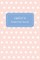 Carly's Pocket Posh Journal, Polka Dot