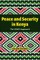 Peace and Security in Kenya