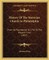 History Of The Moravian Church In Philadelphia