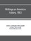 Writings on American history, 1903. A bibliography of books and articles on United States history published during the year 1903, with some memoranda on other portions of America