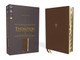 Nasb, Thompson Chain-Reference Bible, Leathersoft, Brown, 1995 Text, Red Letter, Thumb Indexed, Comfort Print