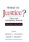 What Is Justice?