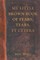 My Little Brown Book of Fears, Tears, Et Cetera