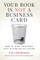 Your Book is Not a Business Card