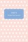 Luz's Pocket Posh Journal, Polka Dot