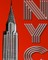Iconic New York City Chrysler Building creative Writing Drawing Journal
