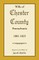Wills of Chester County, Pennsylvania, 1801-1825