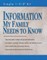 Information My Family Needs to Know (Folder - Simple 1-2-3 Kit)