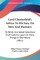 Lord Chesterfield's Advice To His Son, On Men And Manners