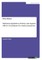 Marijuana legalization. Positive and negative effects of marijuana for medical purposes