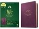 NLT Life Application Study Bible, Third Edition (Red Letter, Leatherlike, Purple)