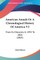 American Annals Or A Chronological History Of America V2