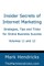 Insider Secrets of Internet Marketing (Volumes 11 and 12)