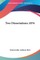 Two Dissertations 1876