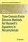 Time-Domain Finite Element Methods for Maxwell's Equations in Metamaterials