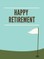 Golf Retirement Guest Book (Hardcover)