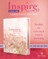 Inspire Catholic Bible NLT Large Print (Leatherlike, Pink Fields with Rose Gold)