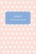 Ida's Pocket Posh Journal, Polka Dot