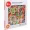 bo. Educational wooden puzzle "Alphabet and animals" (In Estonian lang.)