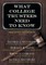What College Trustees Need to Know
