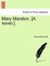 Mary Marston. [A Novel.]