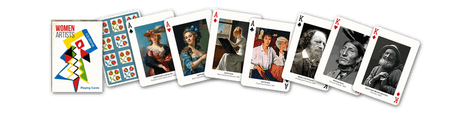 PIATNIK playing cards Women Artists PIATNIK playing cards Women Artists