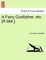 A Fairy Godfather, Etc. [A Tale.]