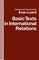 Basic Texts in International Relations