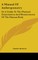 A Manual Of Anthropometry