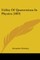 Utility Of Quaternions In Physics (1893)