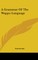 A Grammar of the Wappo Language