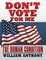 Don't Vote for Me