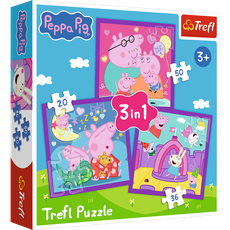 TREFL PEPPA PIG Puzzle 3 in 1 set