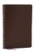 Net Bible, Full Notes Edition (Net, Brown Genuine Leather, Comfort Print, Thumb Indexed)