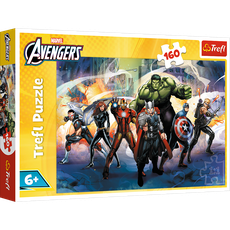 TREFL AVENGERS Puzzle, 160 pcs