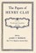The Papers of Henry Clay