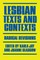 Lesbian Texts and Contexts