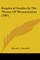 Empirical Studies In The Theory Of Measurement (1907)