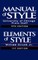 The Chicago Manual of Style & The Elements of Style, Special Edition