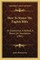 How To Master The English Bible