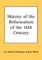 History of the Reformation of the 16th Century