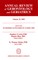 Annual Review of Gerontology and Geriatrics, Volume 22, 2002