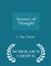 Science of Thought - Scholar's Choice Edition