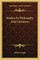 Studies in Philosophy and Literature